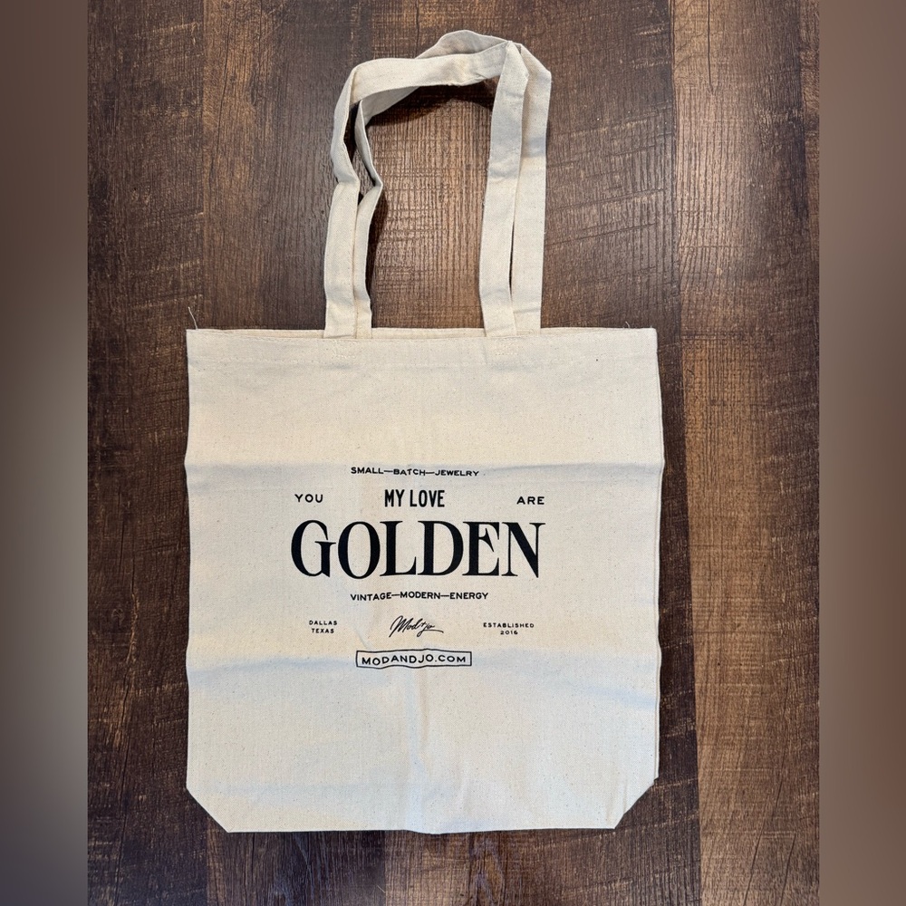Mod & Jo Cream Tote Bag